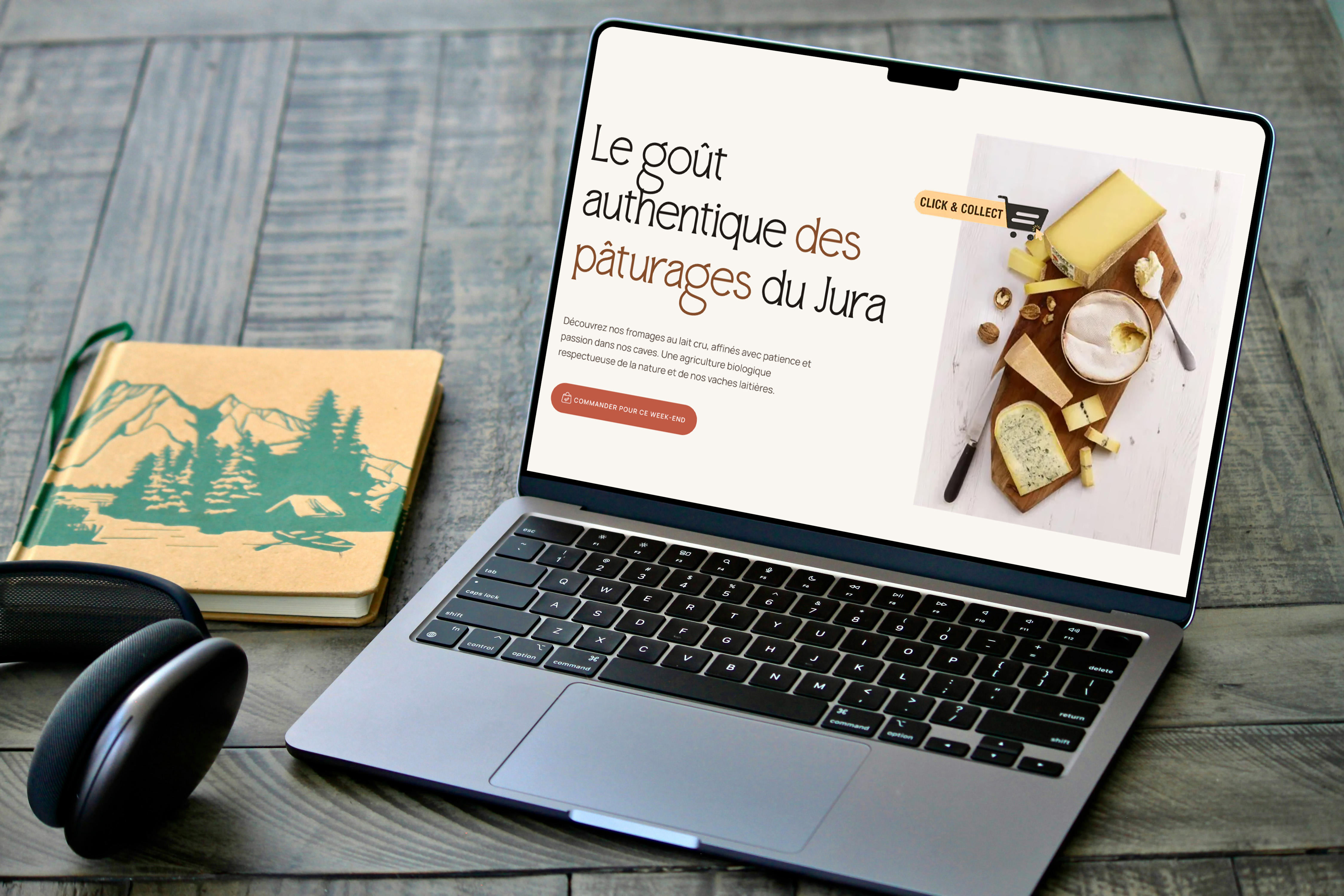 Fromagerie Artisanale — Site vitrine & boutique en ligne